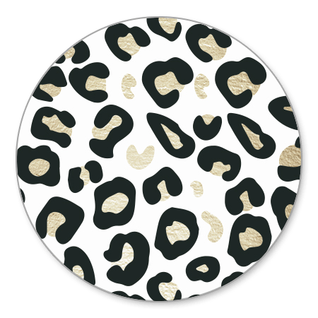 Panterprint goudlook stijlvol